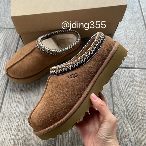 W10 Brand New UGG Women’s Tasman Slippers 5955-CHE - Picture 3 of 9